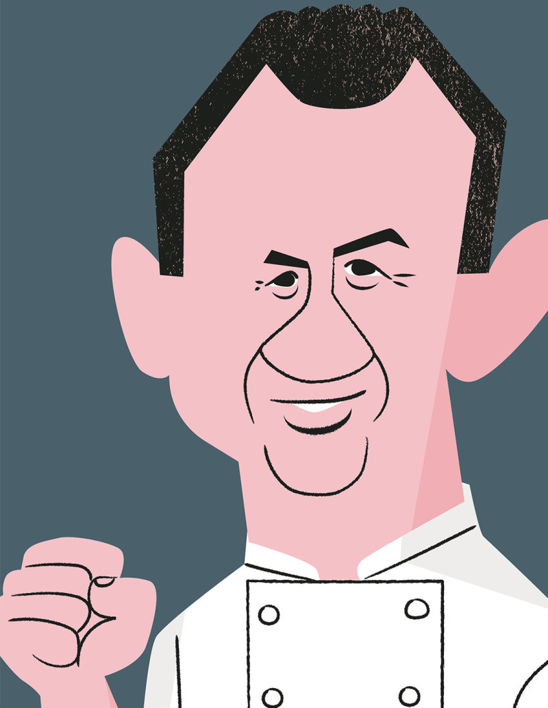 Illustration "Martín Berasategi" by Mikel...