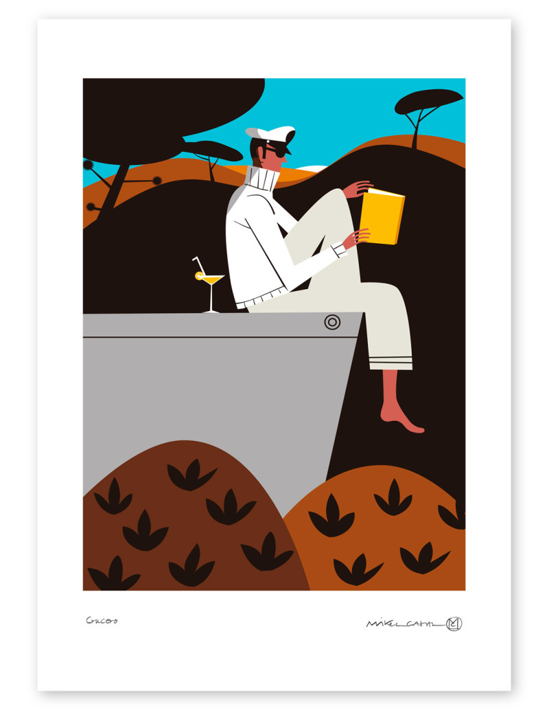 Ilustración "Crucero 2" de Mikel Casal....