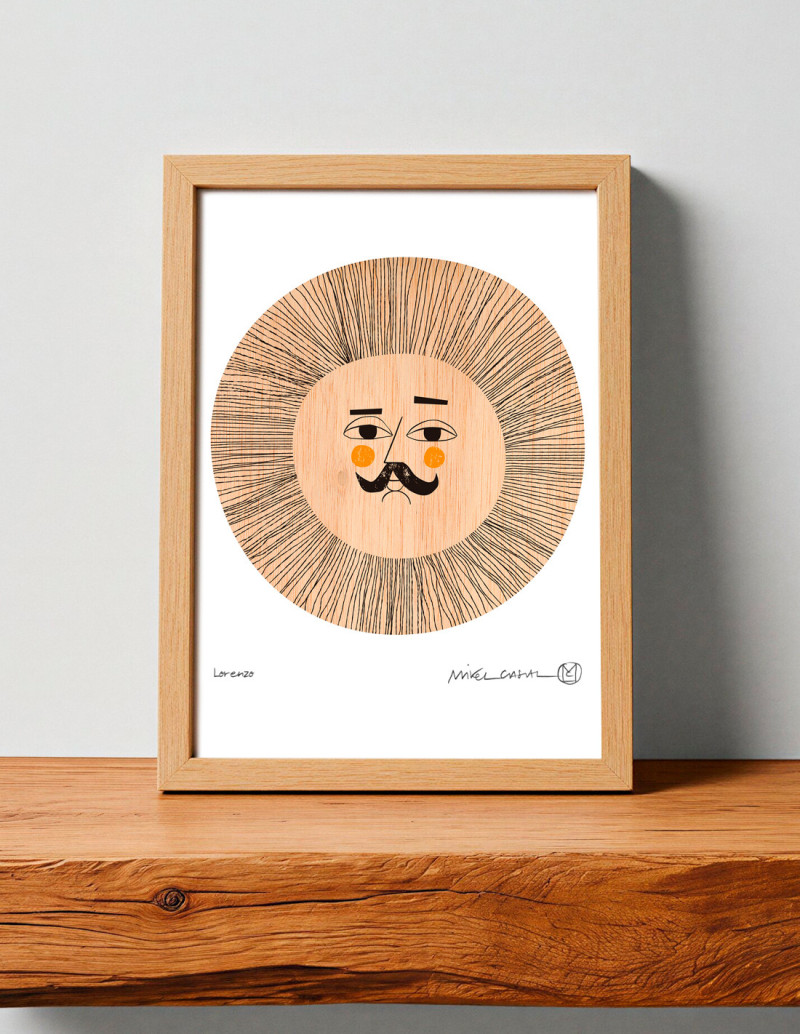 Illustration "Lorenzo" by Mikel Casal. Signed...
