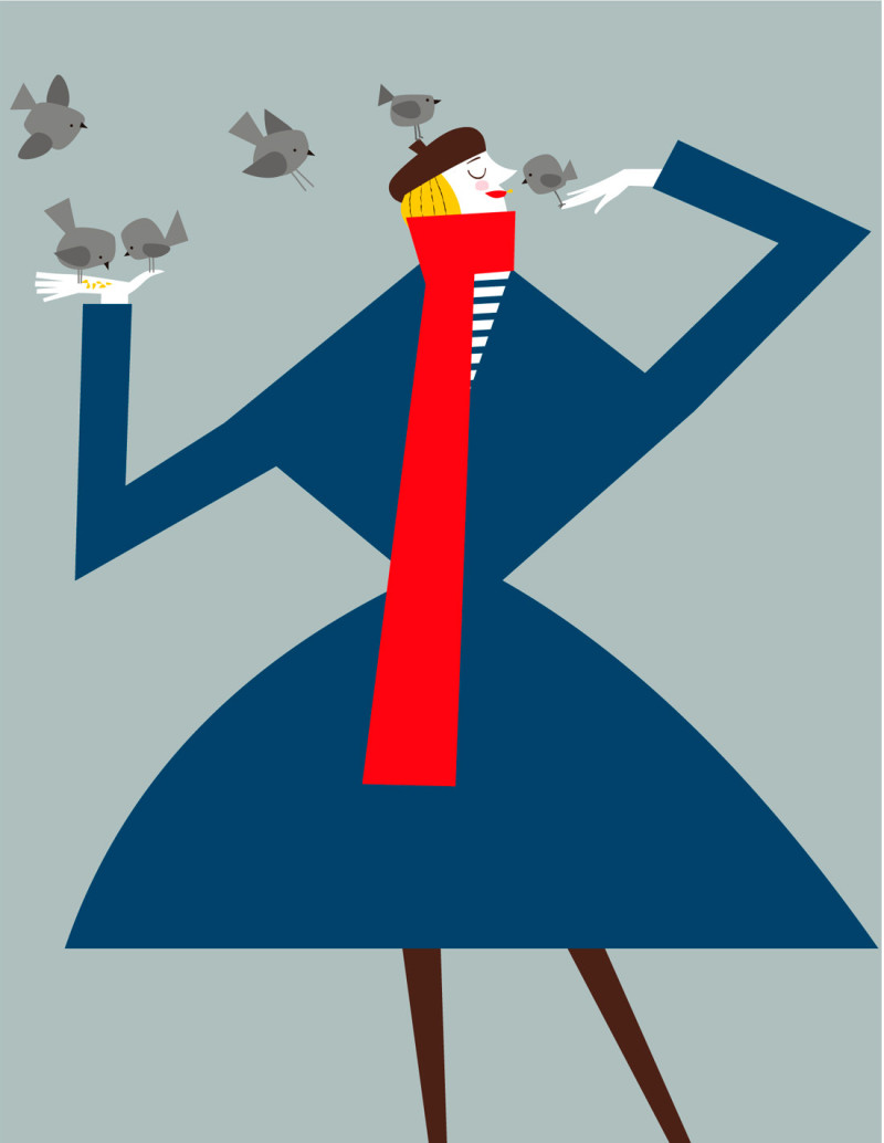 Ilustración "Lolo" de Mikel Casal.