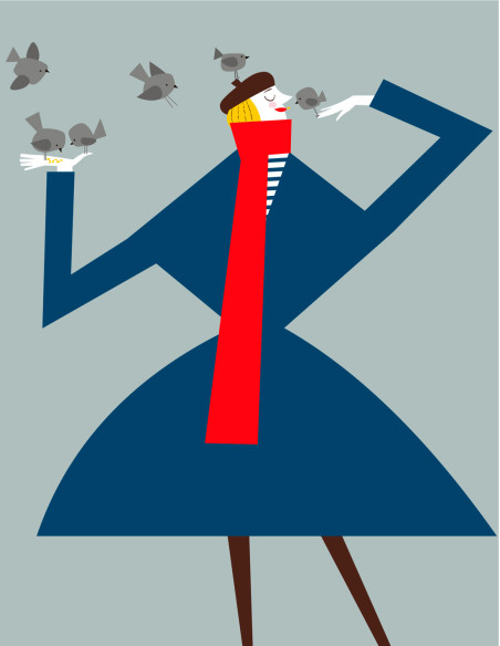 Ilustración "Lolo" de Mikel Casal.