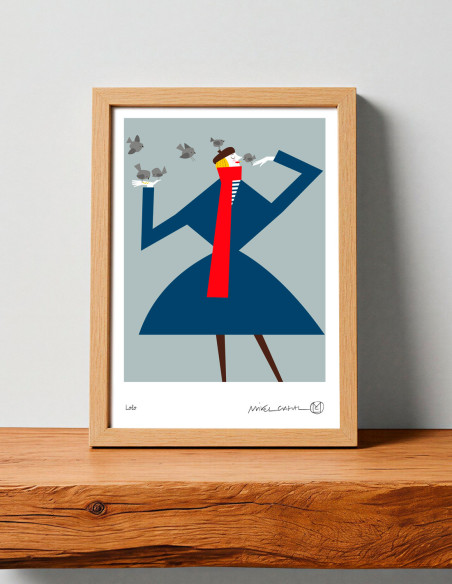 Ilustración "Lolo" de Mikel Casal.