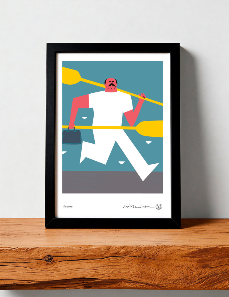 Illustration "Josean" by Mikel Casal