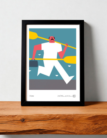 Illustration "Josean" by Mikel Casal