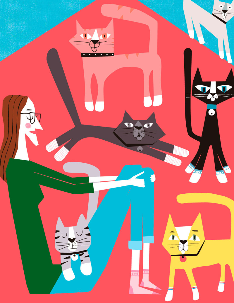 Illustration "Daniela" by Mikel Casal