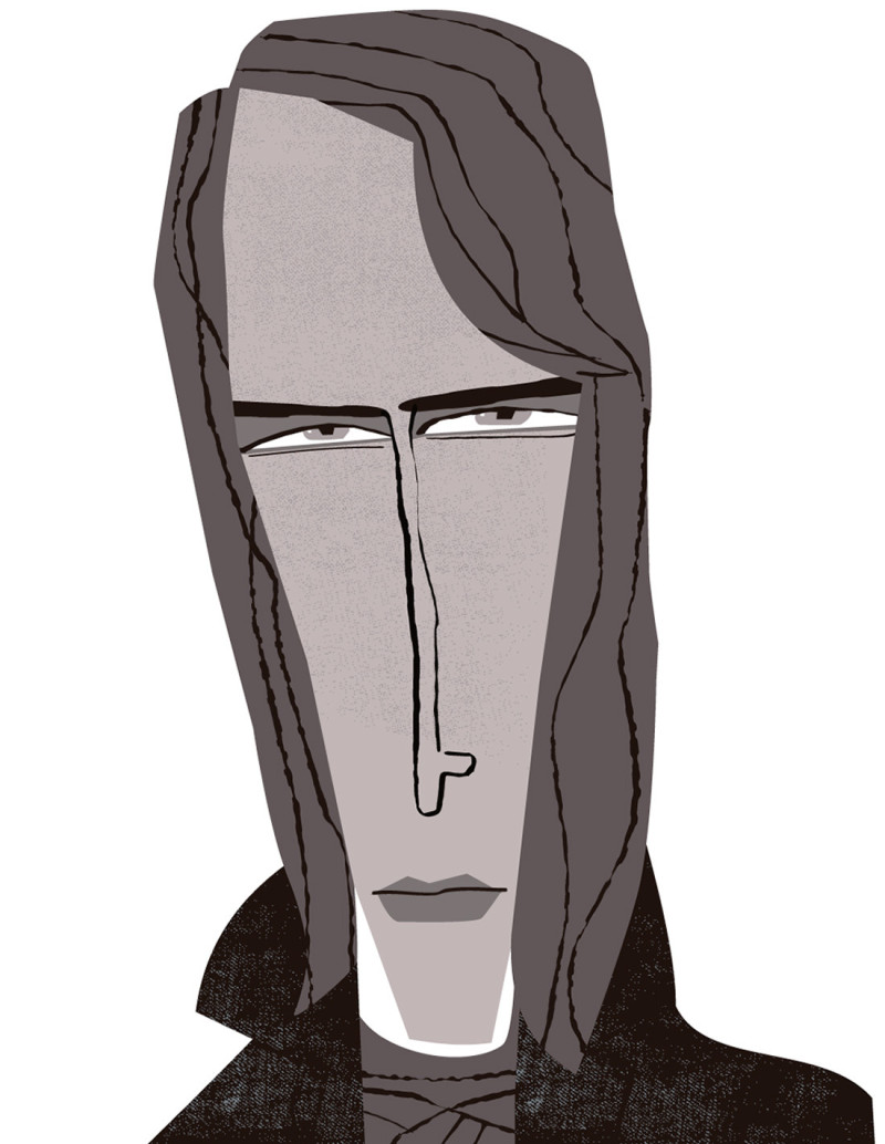 Illustration "Dracula" by Mikel Casal. Signed...