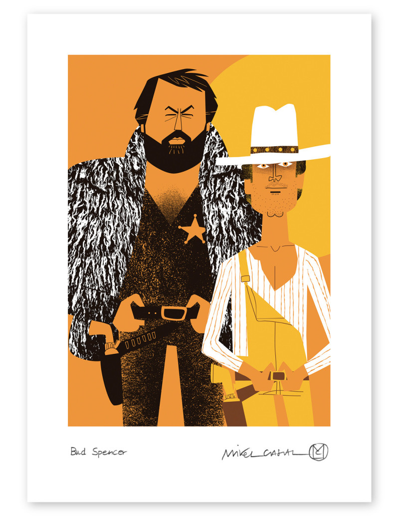 Ilustración "Bud Spencer & Terence Hill" de...
