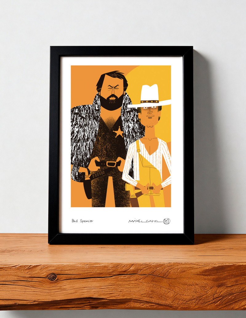 Ilustración "Bud Spencer & Terence Hill" de...
