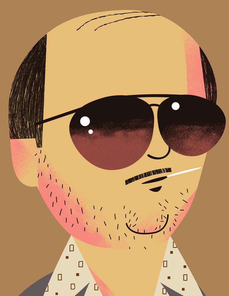 Ilustración "Torrente" de Mikel Casal....