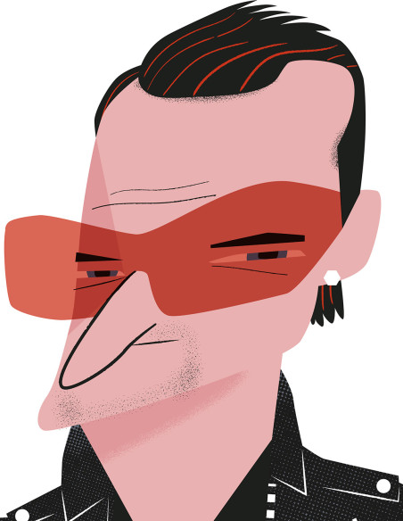 Ilustración "Bono" de Mikel Casal. Reproducción A5 firmada