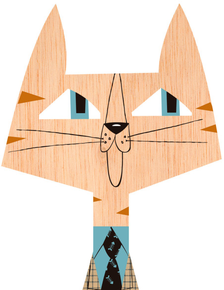Ilustración "Benoit" de Mikel Casal. Reproducción A5 firmada