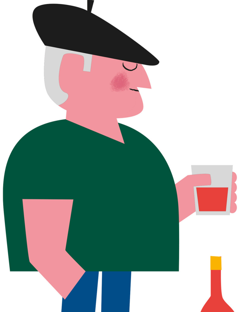 Illustration "Txikitero"  by Mikel Casal....