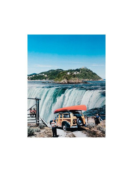 Collage "Cataratas Donostiarras 2" de Lance - Reproducción 21 x 30