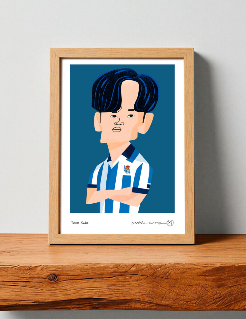Ilustración "Take Kubo" de Mikel Casal....