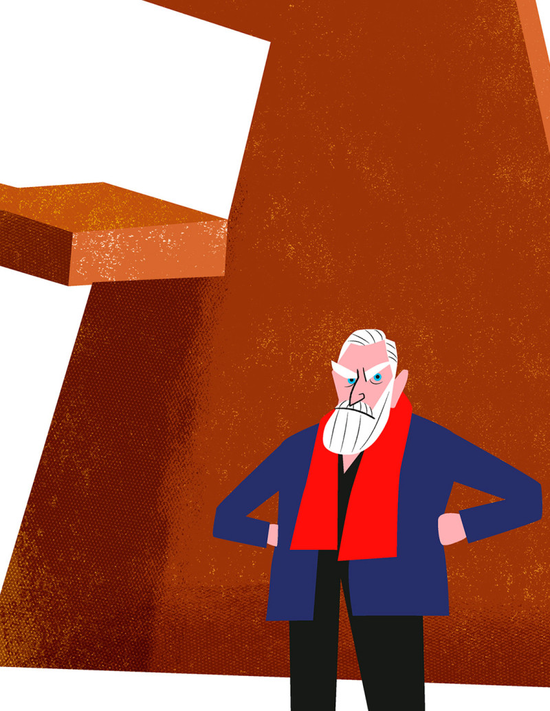 Illustration "Construcción vacía Oteiza" by...