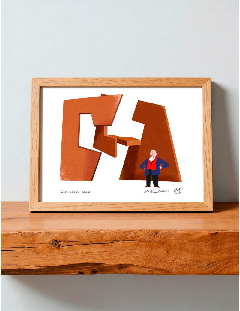 Illustration "Construcción vacía Oteiza" by...