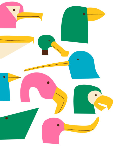 Ilustración "Evolution" de Mikel Casal. Reproducción A4 firmada