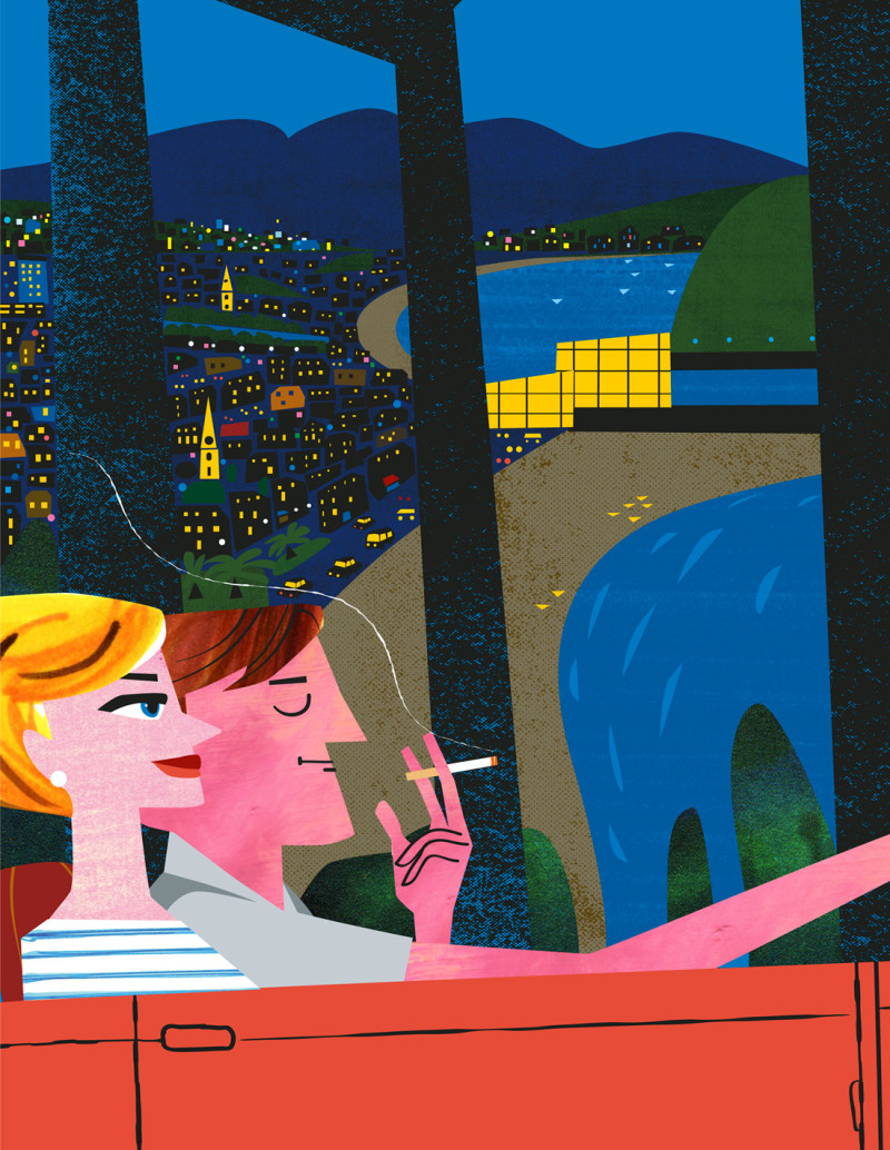 Illustration "Monte Ulia" by Mikel Casal. A5,...