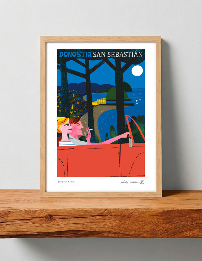 Illustration "Monte Ulia" by Mikel Casal. A5,...