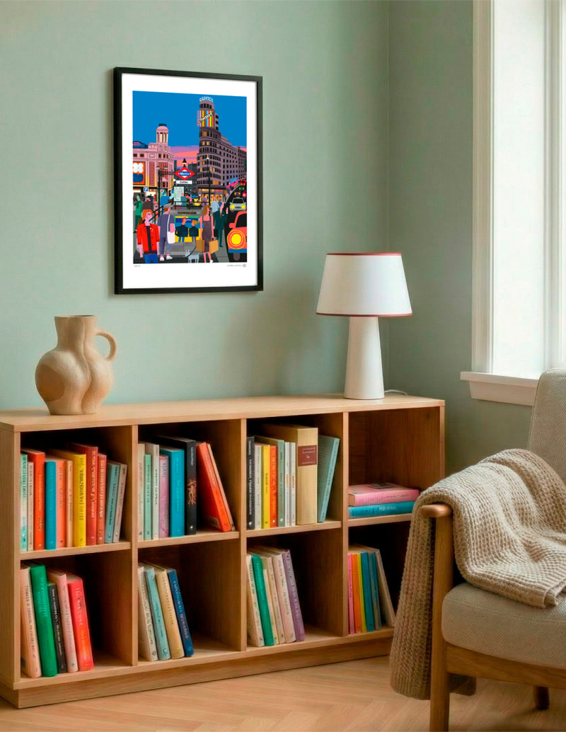Illustration "Callao" by Mikel Casal. A5, A4,...