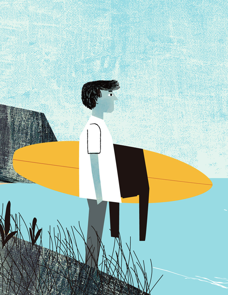 Ilustración "Looking for" de Mikel Casal....