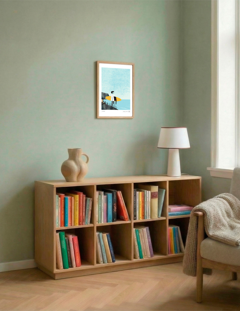 Illustration "Looking for" by Mikel Casal. A4,...