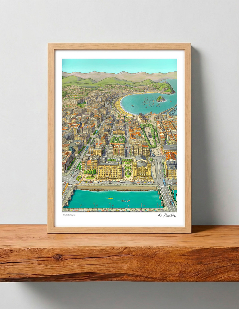 Ilustración "A vista de pájaro 2" de Roskow....
