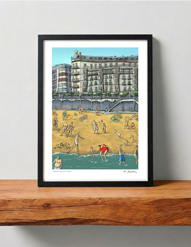 Illustration "El bañador rojo de mi tía abuela"...