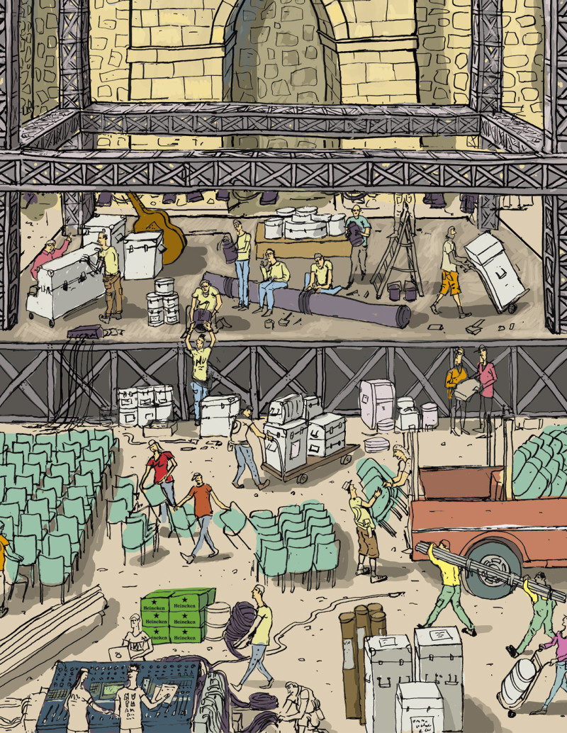 Ilustración "El desconcierto" de Roskow....