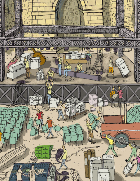 Ilustración "El desconcierto" de Roskow. Reproducciones A4 y A3