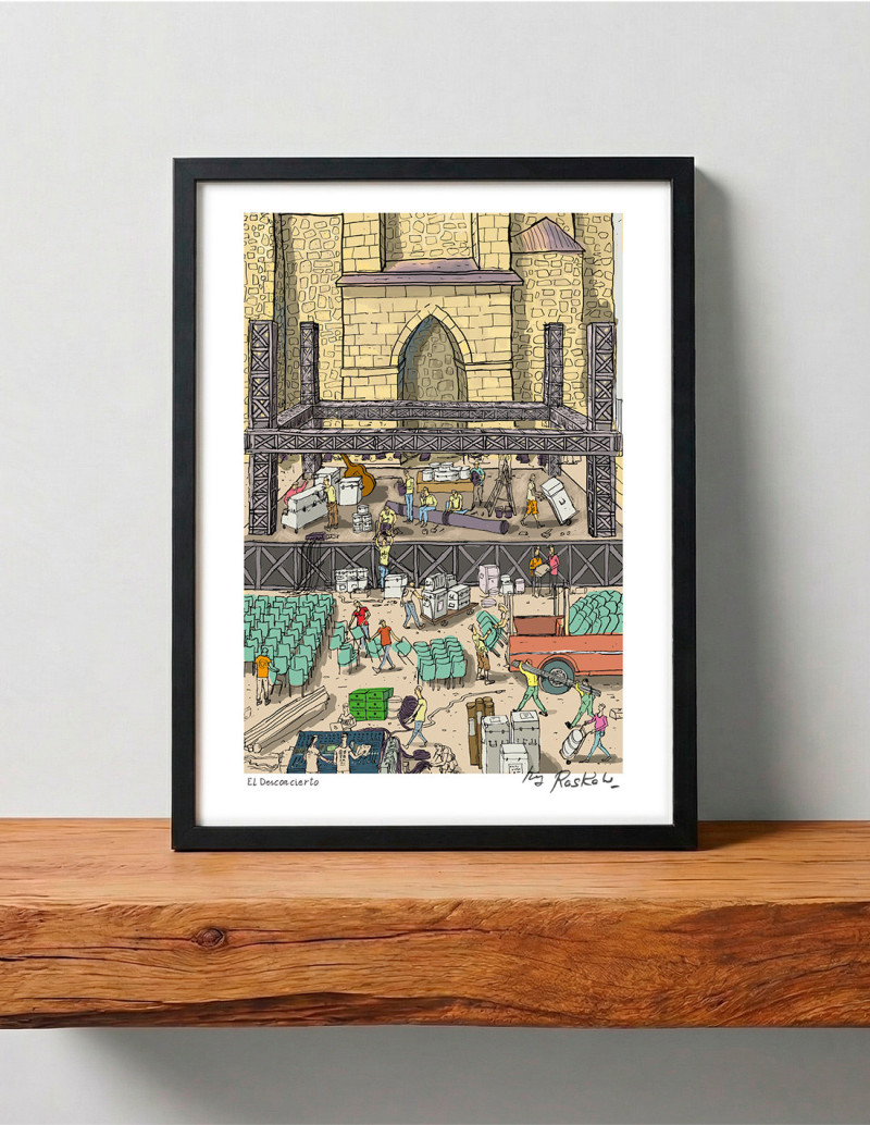 Ilustración "El desconcierto" de Roskow....