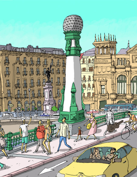 Ilustración "El regreso de la momia" de Roskow. Reproducciones A4, A3 y A2