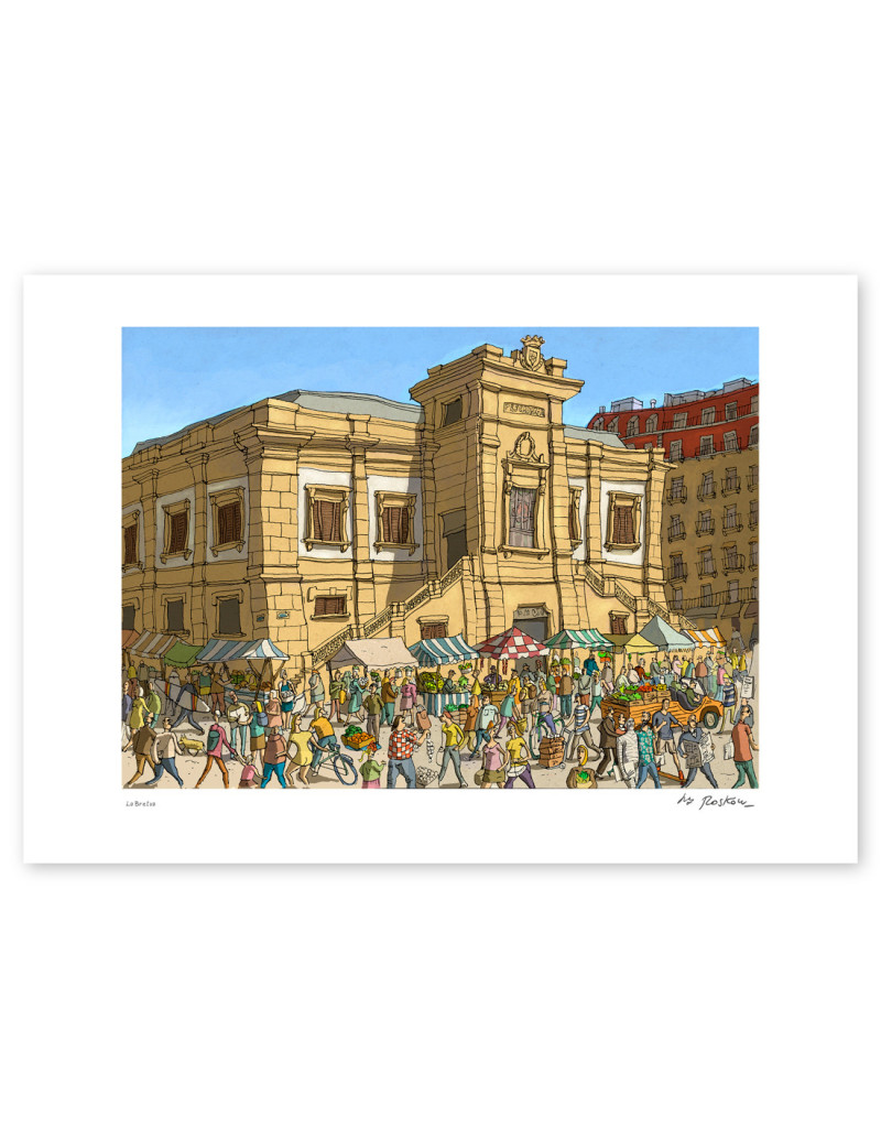 Ilustración "La Bretxa" de Roskow....