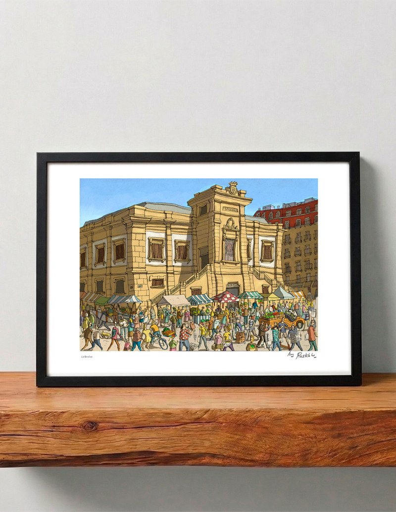 Ilustración "La Bretxa" de Roskow....