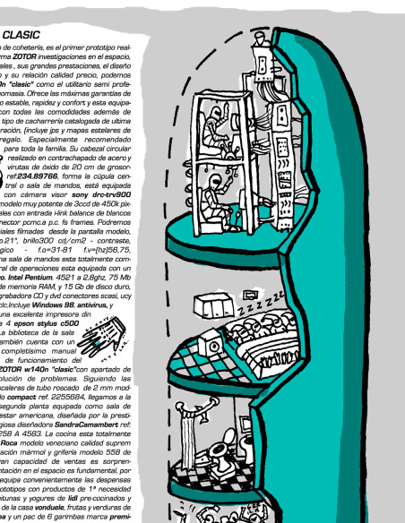 Illustration "Zotor Classic" by Roskow. A4 and A3 reproductions