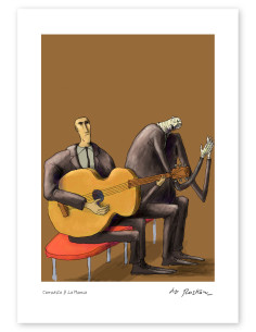 Ilustración "Carroñita y la momia" de Roskow....