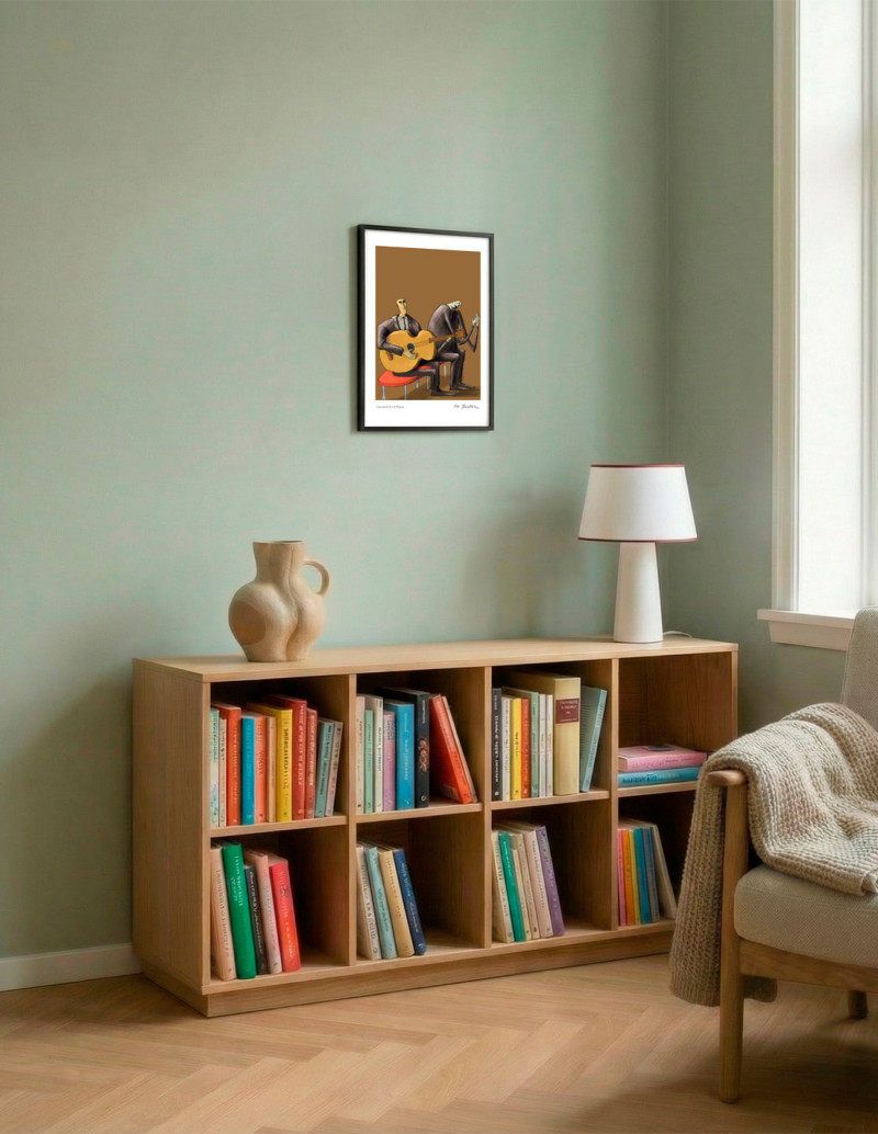 Ilustración "Carroñita y la momia" de Roskow....
