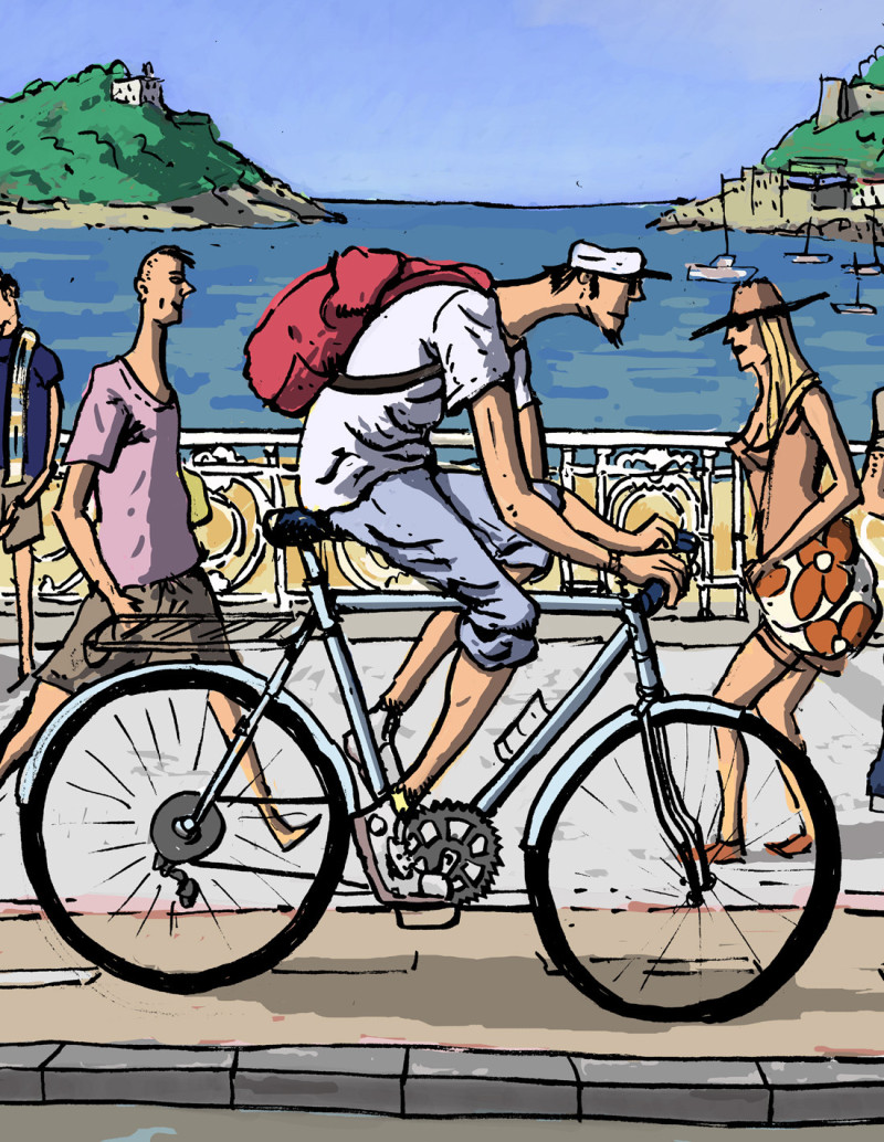 Ilustración "Día de verano" de Roskow....