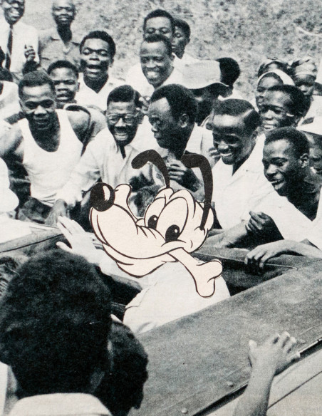 Collage "African tour Disney" by Rosco - A4 and A3 reproductions