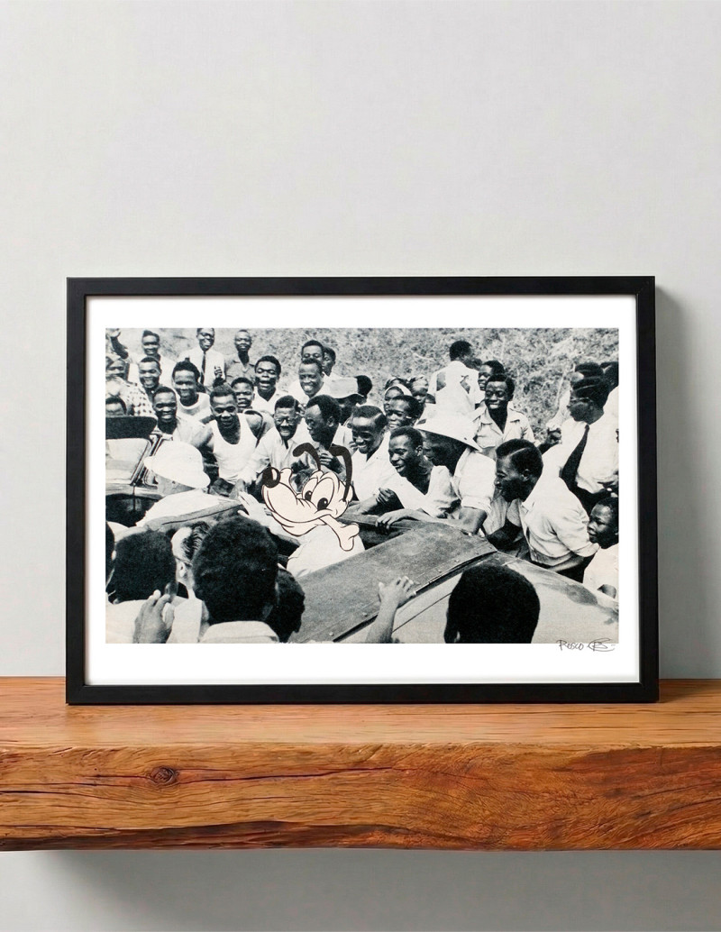 Collage "African tour Disney" by Rosco - A4 and...