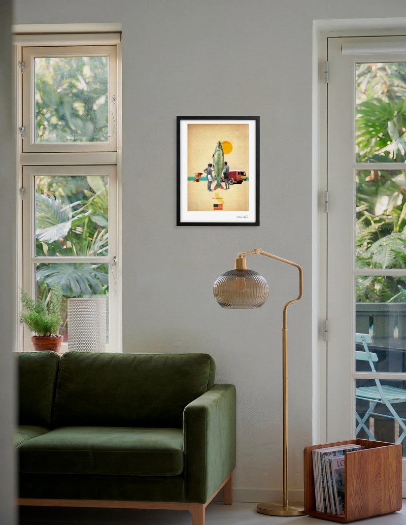 Collage "California" by Rosco - A4 and A3...