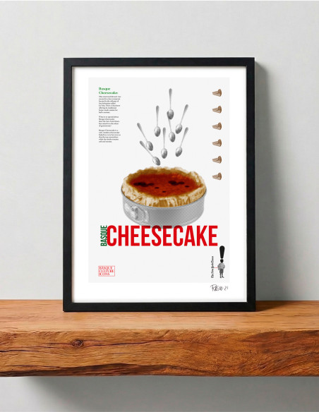 Collage "Cheesecake" by Rosco - A4 and A3 reproductions