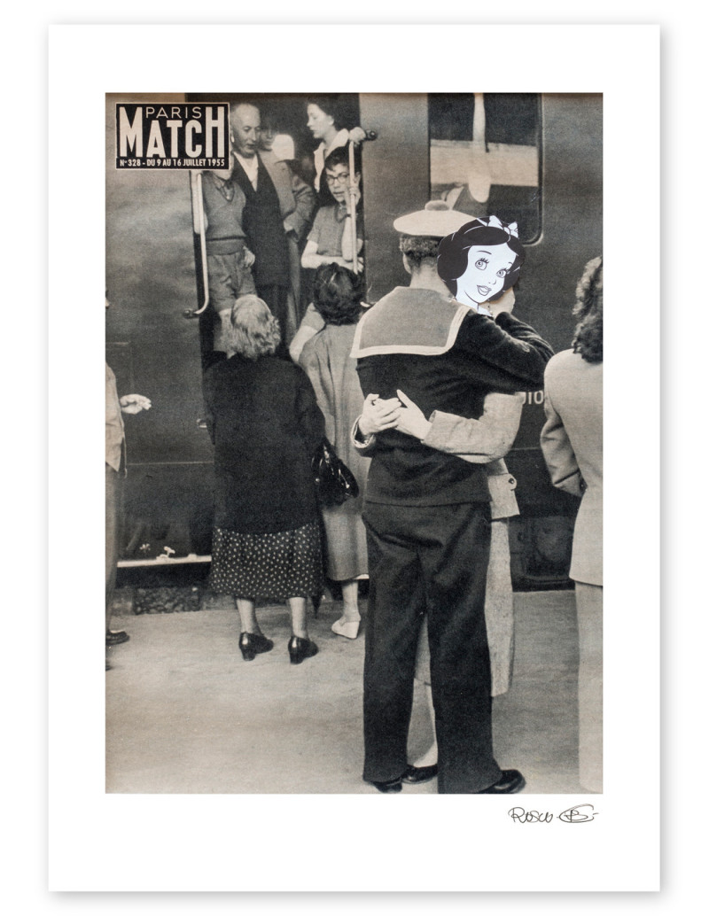 Collage "El adiós Disney" by Rosco - A4 and A3...