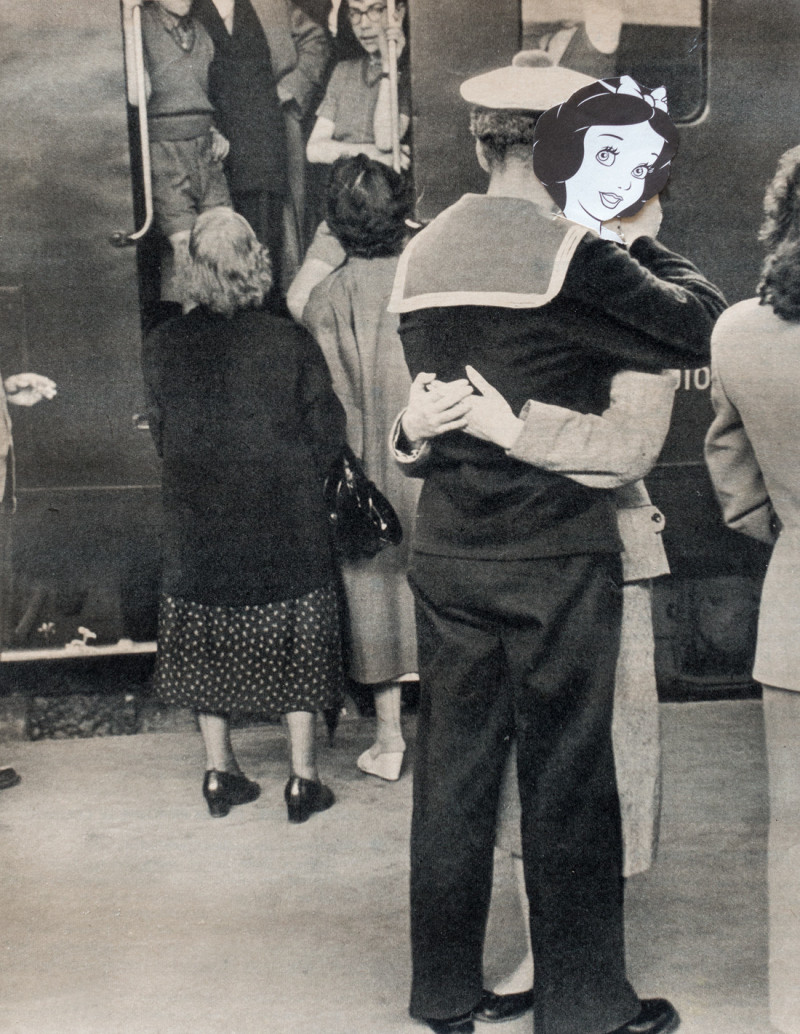 Collage "El adiós Disney" by Rosco - A4 and A3...