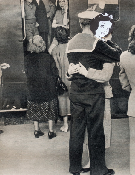 Collage "El adiós Disney" by Rosco - A4 and A3 reproductions