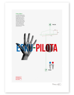 Collage "Esku pilota" by Rosco - A4 and A3 reproductions