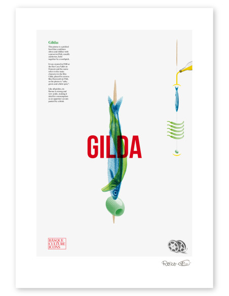 Collage "Gilda" by Rosco - A4 and A3 reproductions