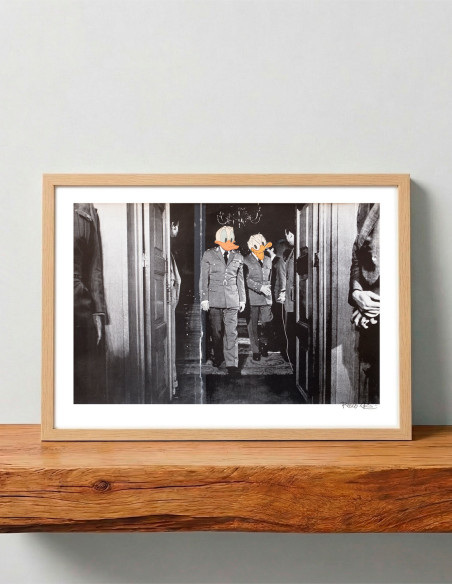 Collage "Golpe de espato Disney" by Rosco - A4 and A3 reproductions