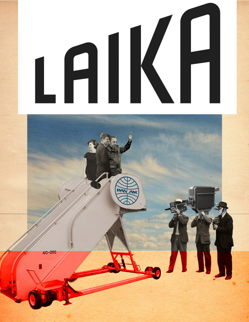 Collage "Laika" de Rosco - Reproducciones A4 y A3