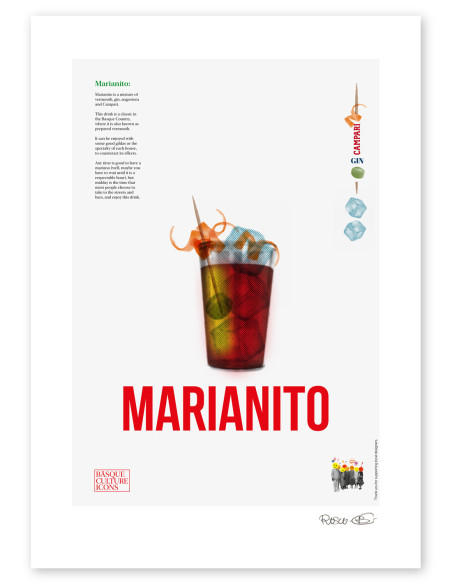 Collage "Marianito" de Rosco - Reproducciones A4 y A3